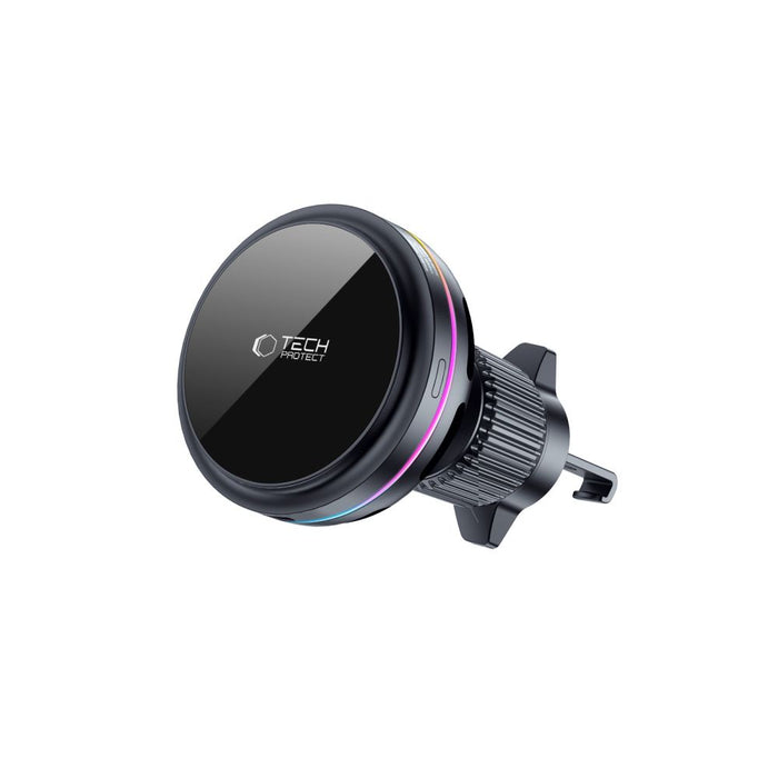 Tech-Protect V9 MagSafe 25W Qi 2.2 Car Charger - Black