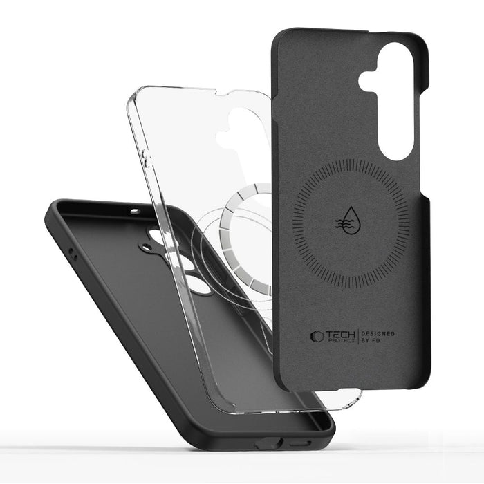 Tech-Protect Silicone MagSafe Case for Samsung Galaxy S26+ - Black