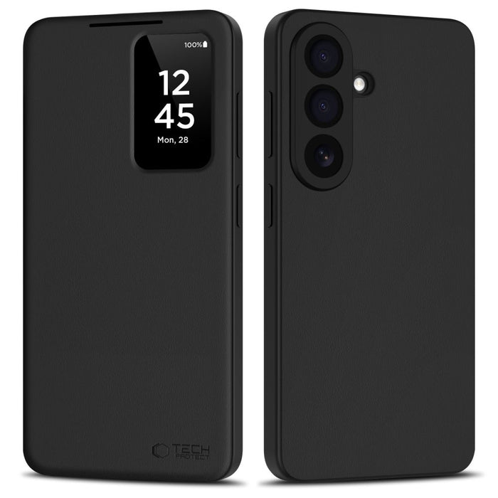 Tech-Protect Smart Wallet Case for Samsung Galaxy S26 - Black