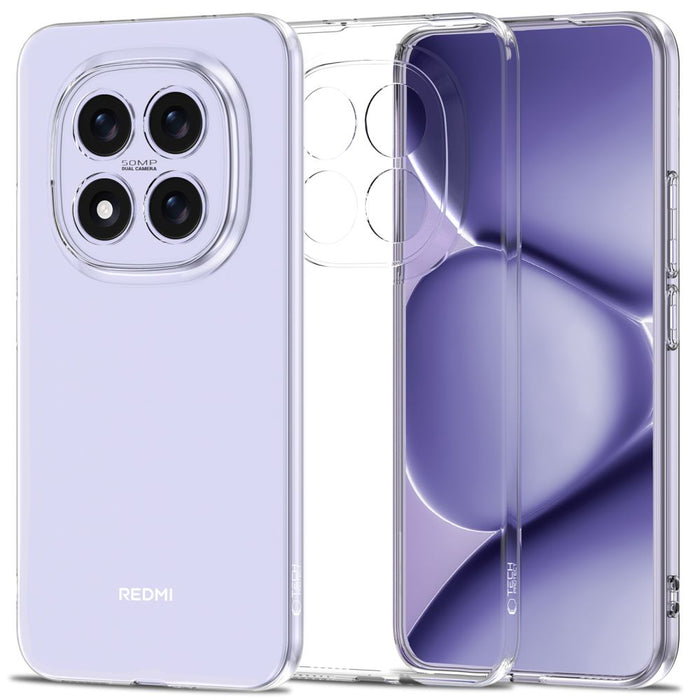 Tech-Protect FlexAir Case for Xiaomi Poco M8 Pro / Redmi Note 15 Pro+ 5G - Transparent