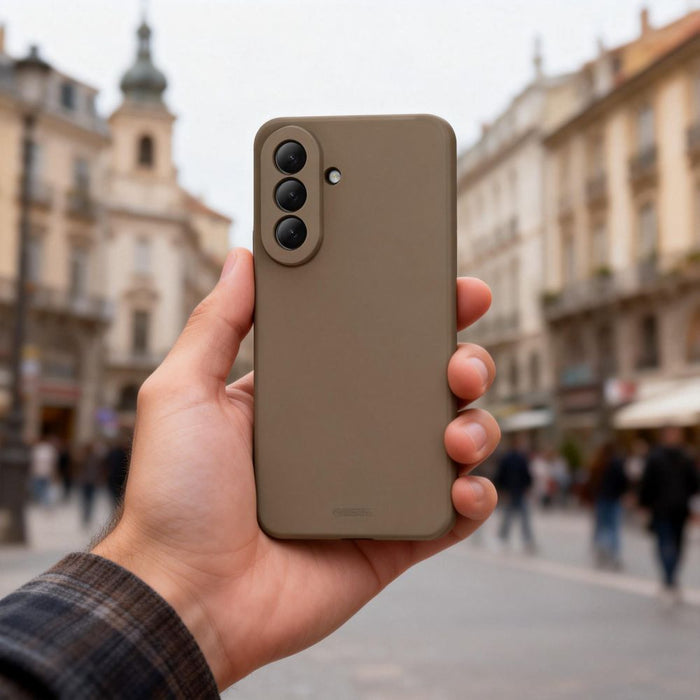 Tech-Protect Icon Case for Samsung Galaxy A57 5G - Brown