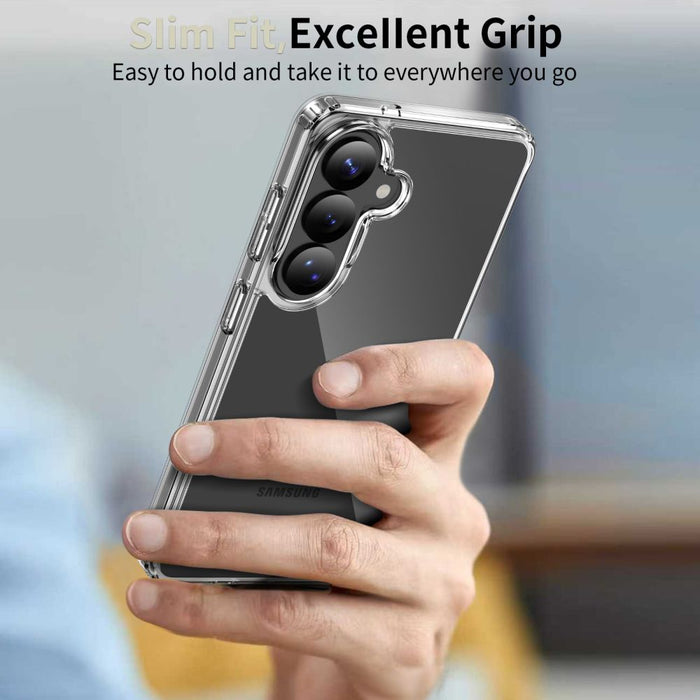 Tech-Protect FlexAir Hybrid Case for Samsung Galaxy S26 - Clear