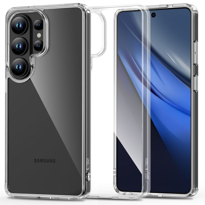 Tech-Protect FlexAir Hybrid Case for Samsung Galaxy S26 Ultra - Clear