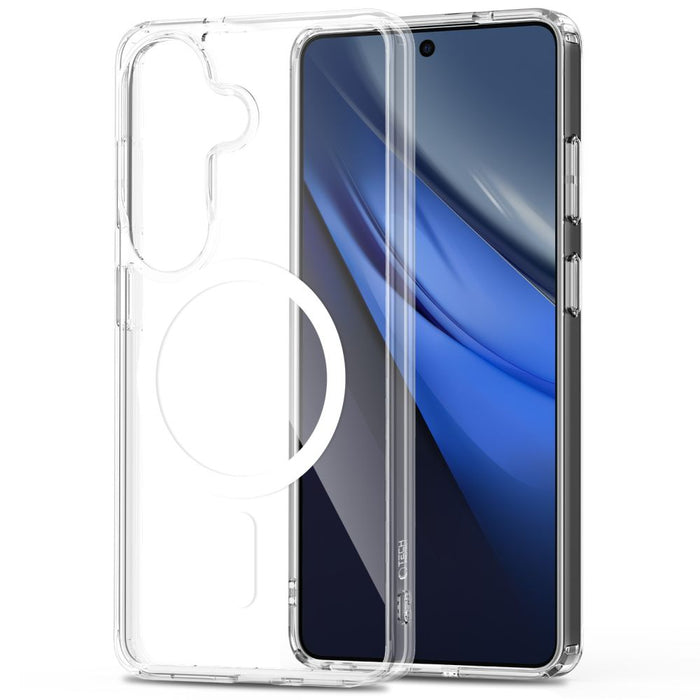 Tech-Protect FlexAir Hybrid MagSafe Case for Samsung Galaxy S26 - Transparent