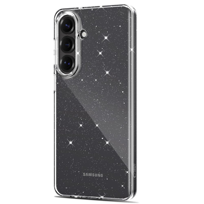 Tech-Protect FlexAir Case for Samsung Galaxy S26 - Clear and Glitter