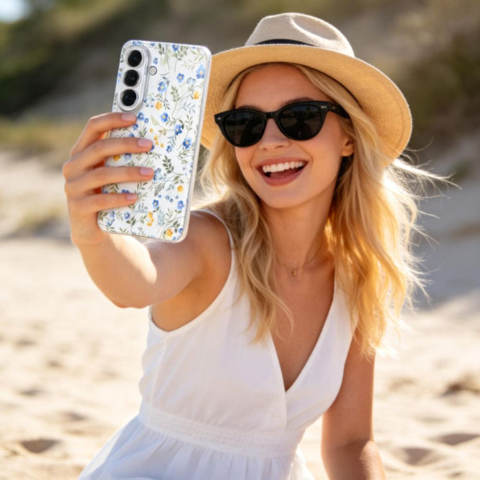 Tech-Protect FlexAir Case for Samsung Galaxy S26 - Colorful Flowers