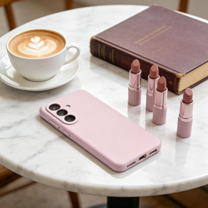 Tech-Protect Silicone MagSafe Case for Samsung Galaxy S26 - Pink