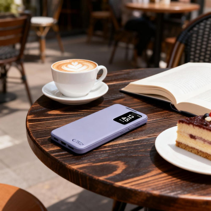 Tech-Protect Smart Wallet Case for Samsung Galaxy S26 - Purple