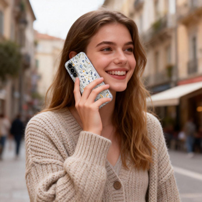 Tech-Protect FlexAir Case for Samsung Galaxy A57 5G - Multicolor Flowers