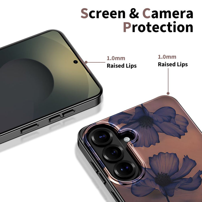 Tech-Protect Lamano MagSafe Case for Samsung Galaxy S26 - brown-purple