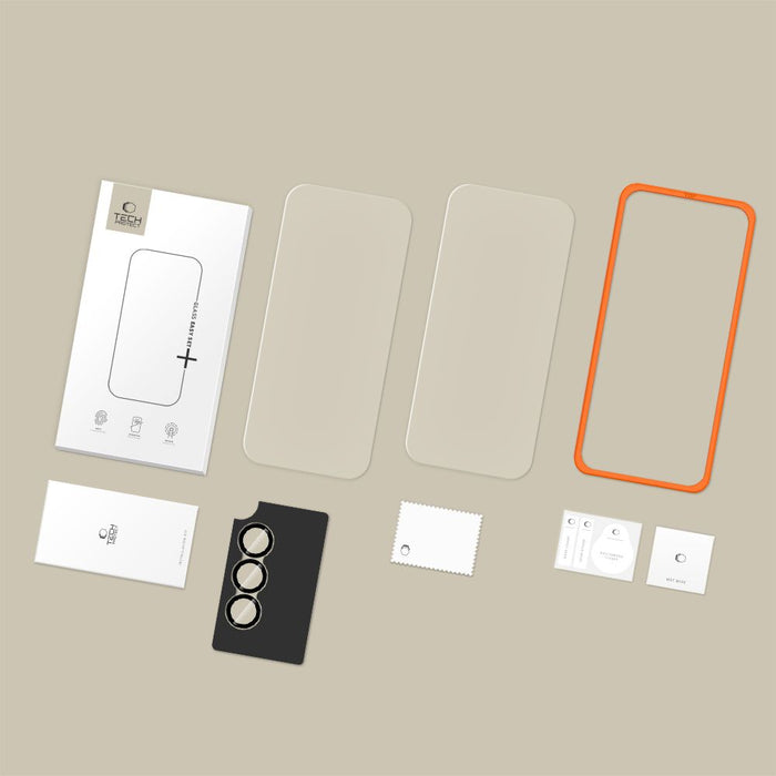 Tech-Protect Easy Set+ 3-Pack Tempered Glass for Samsung Galaxy A37 5G