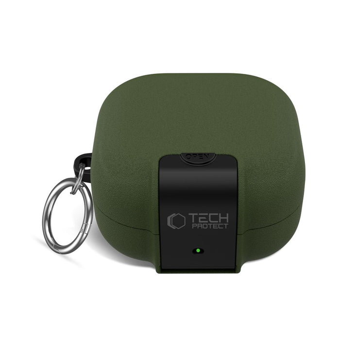 Tech-Protect Slim Hook Case for Samsung Galaxy Buds 4 / 4 Pro - Green