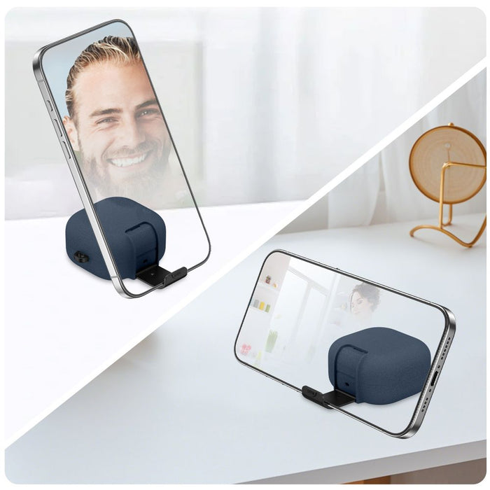 Tech-Protect Slim Hook Case for Samsung Galaxy Buds 4 / 4 Pro - Navy Blue