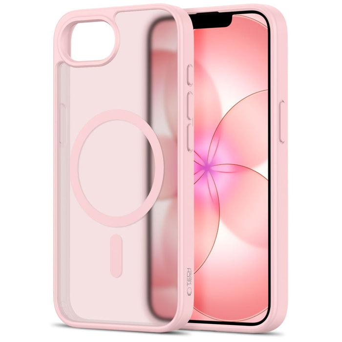 Tech-Protect BasicMag MagSafe Case for iPhone 16e / 17e - Matte Pink