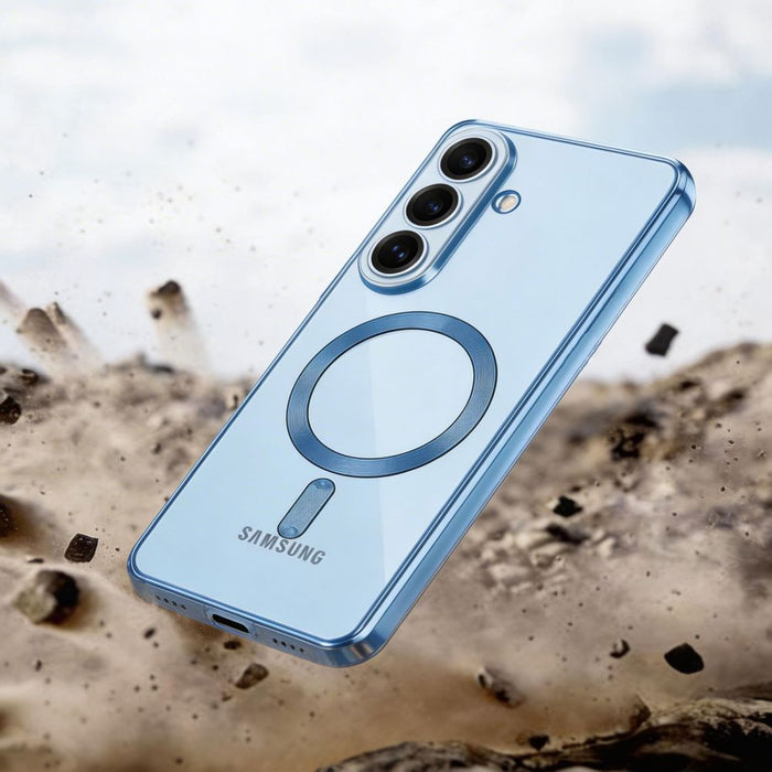 Tech-Protect MagFlex MagSafe Case for Samsung Galaxy S26 - Transparent Blue