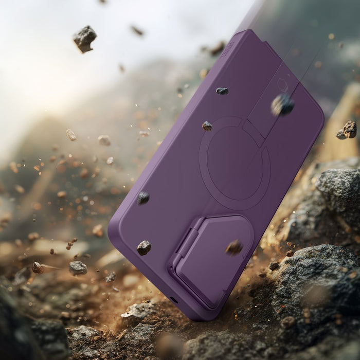 Tech-Protect Kevlar Aura MagSafe Case for Samsung Galaxy S26 Ultra - Purple