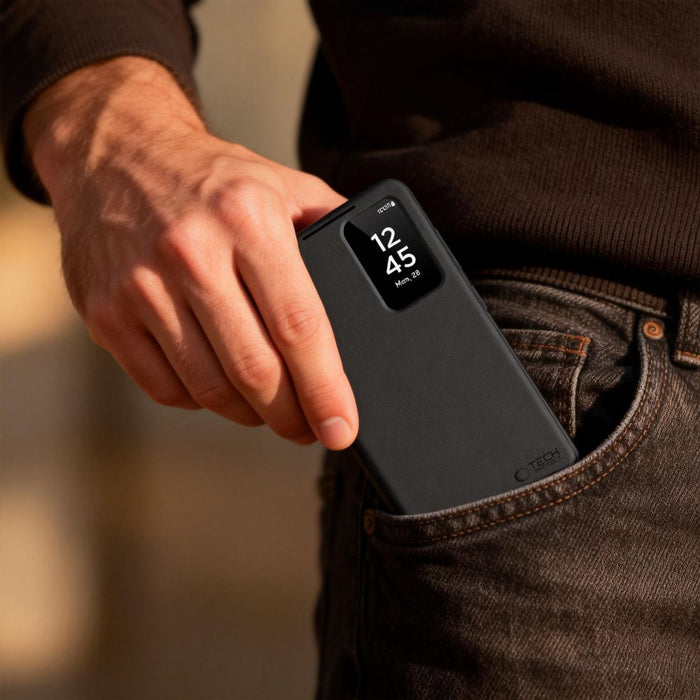 Tech-Protect Smart Wallet Case for Samsung Galaxy A57 5G - Matte Black