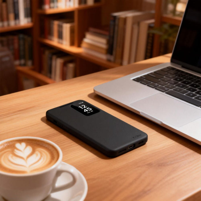 Tech-Protect Smart Wallet Case for Samsung Galaxy A57 5G - Matte Black