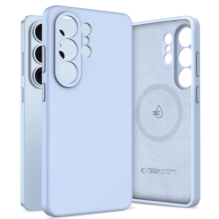 Tech-Protect Silicone MagSafe Case for Samsung Galaxy S26 Ultra - Blue
