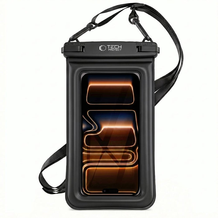 Tech-Protect UWC7 Waterproof Case 6.9" - Black