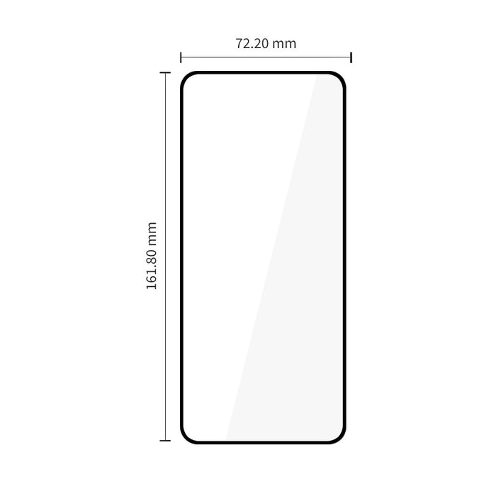 Tech-Protect Glass Fit+ 2-Pack Tempered Glass for Motorola Moto G57 / G57 Power / G67 Power - Black