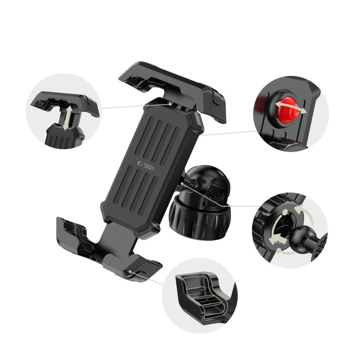 Tech-Protect V6 Handlebar Mount - Black