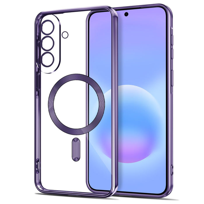 Tech-Protect MagFlex MagSafe Case for Samsung Galaxy A37 5G - Transparent Purple