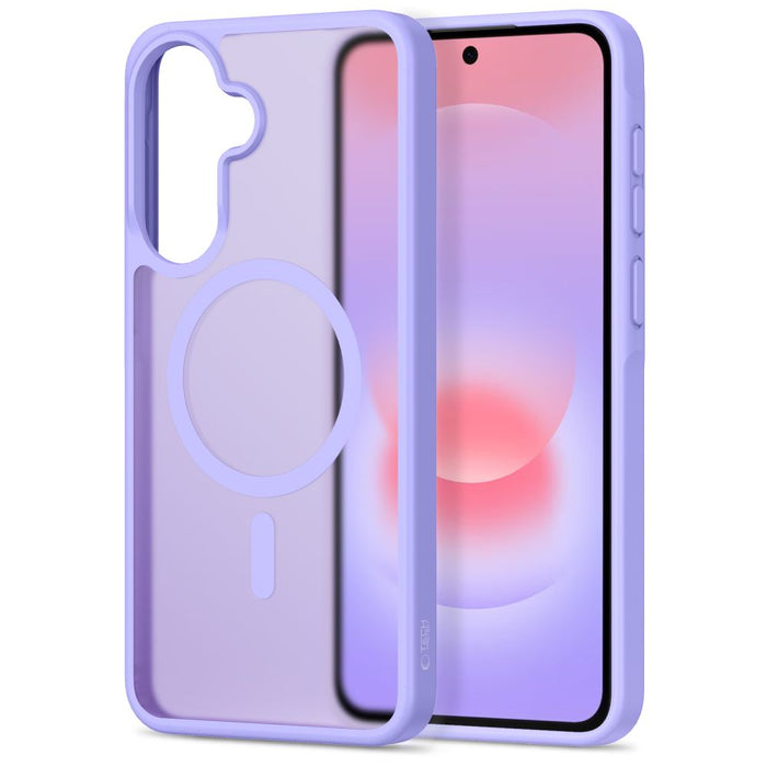 Tech-Protect Magmat MagSafe Case for Samsung Galaxy A36 / A56 / A37 5G - Matte Purple