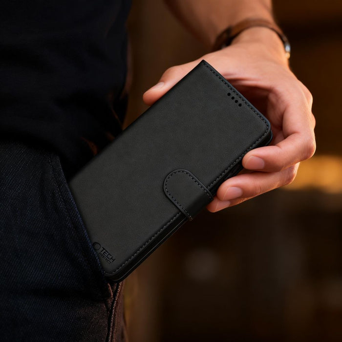Tech-Protect Wallet MagSafe Case for Samsung Galaxy S26 Ultra - Matte Black