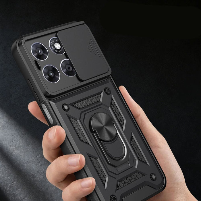Tech-Protect CamShield Pro Case for Motorola Moto G67 / G77 - Black