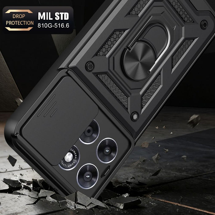 Tech-Protect CamShield Pro Case for Motorola Moto G57 Power / G67 Power - Black