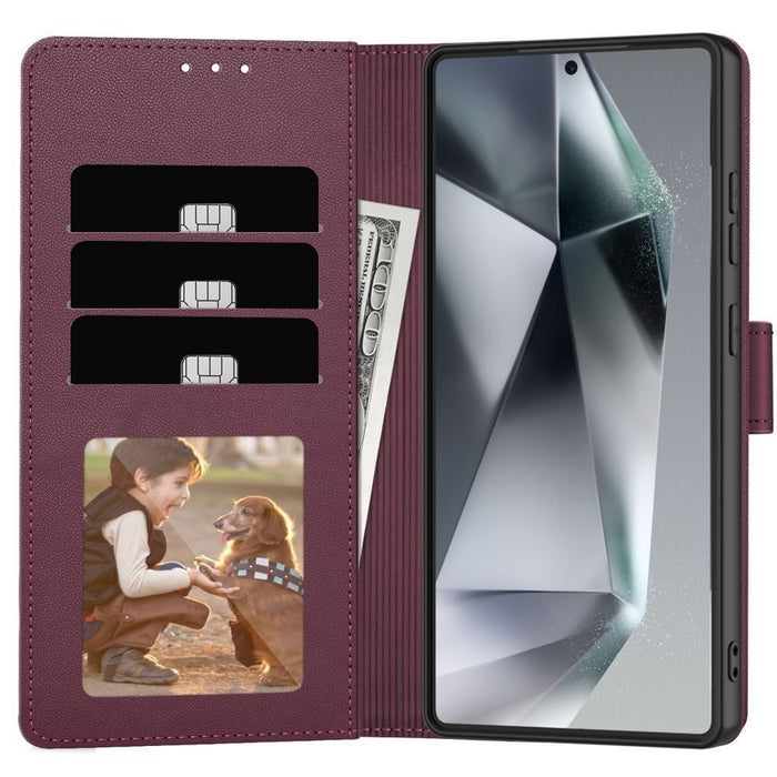 Tech-Protect Wallet Case for Samsung Galaxy A27 5G - Burgundy