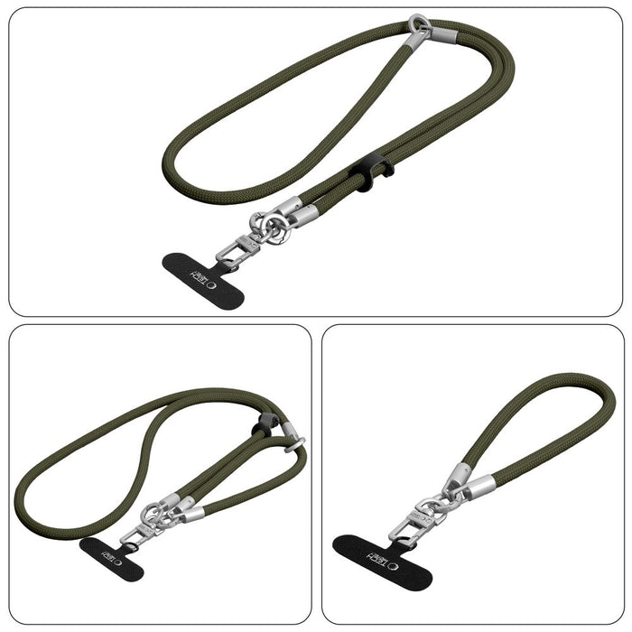 Tech-Protect C10S Rope Phone Lanyard - Green