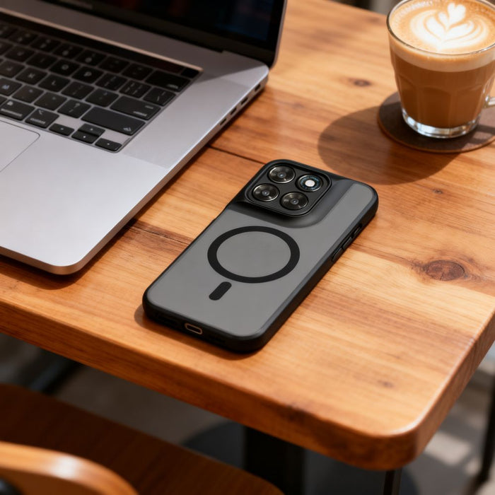 Tech-Protect Magmat MagSafe Case for Motorola Moto G67 / G77 - Matte Black