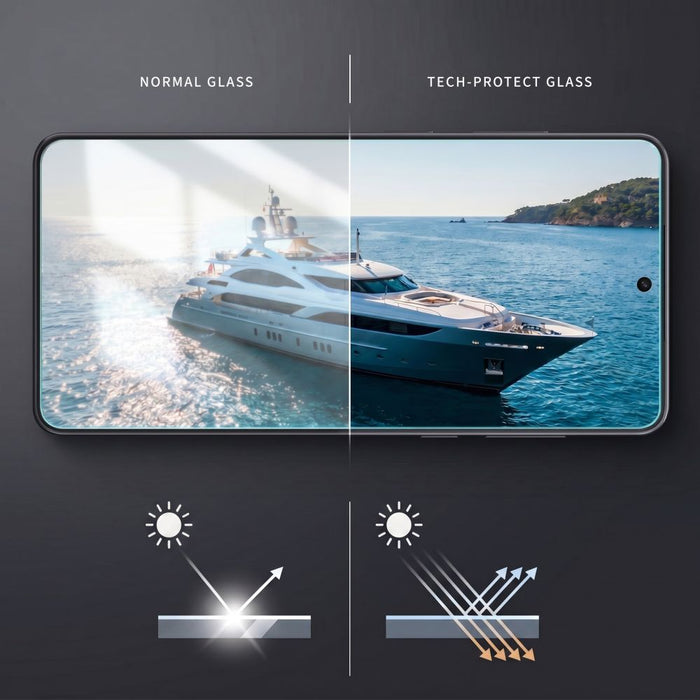 Tech-Protect Quick Set AR+ Anti-Reflective Glass for Samsung Galaxy S26 Ultra - Black