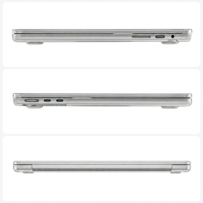 Tech-Protect Softshell Case for MacBook Pro 14" 2021 / 2023 / 2024 / 2025 / 2026 - Transparent