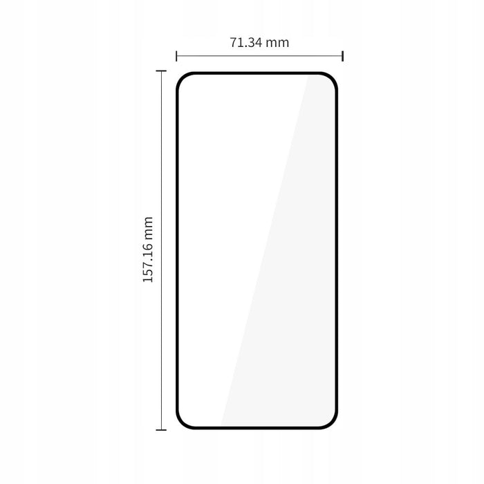 Tech-Protect Glass Fit+ 2-Pack Tempered Glass for Motorola Edge 70 5G - Black