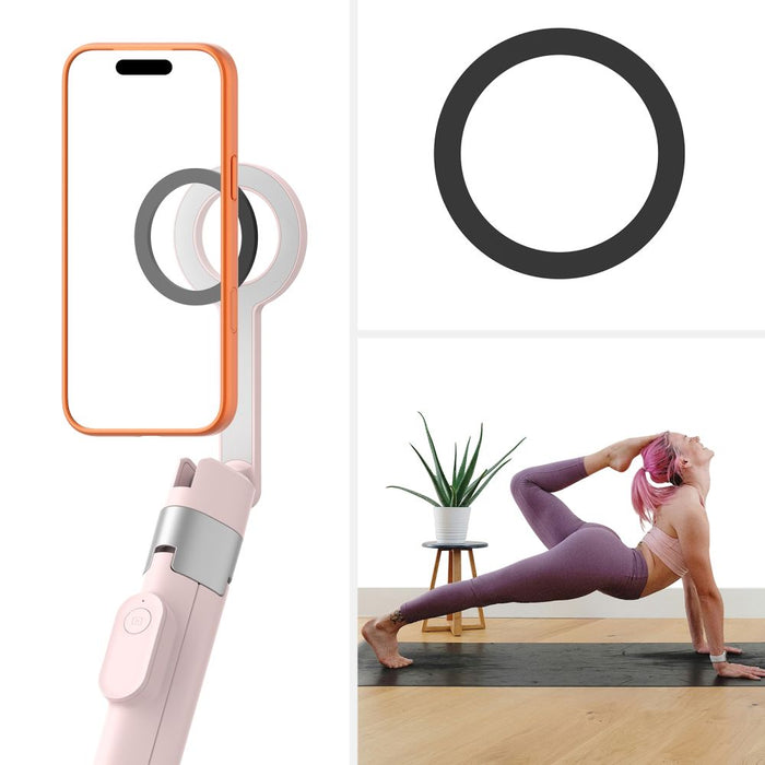 Selfie Stick Tech-Protect L10S Bluetooth - Pink Gray