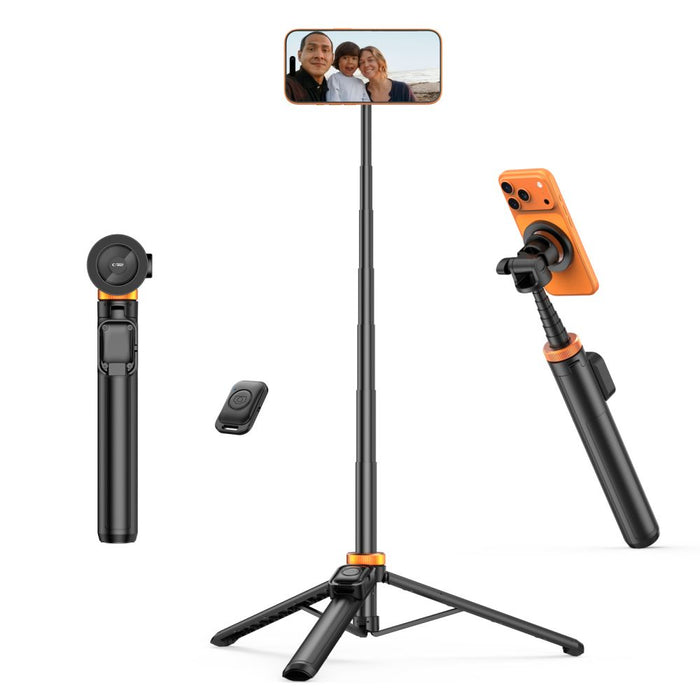 Selfie stick Tech-Protect L03S MagSafe Bluetooth Selfie Stick Tripod - black
