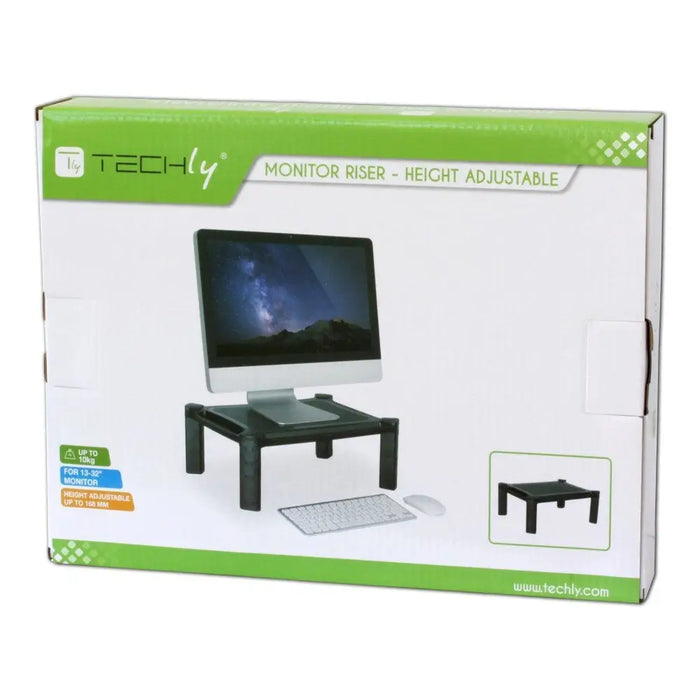 Techly Height-Adjustable Smart Stand ICA-MS 401 - Monitor standsAEU-PPM<<<Articles improvng ergonomics