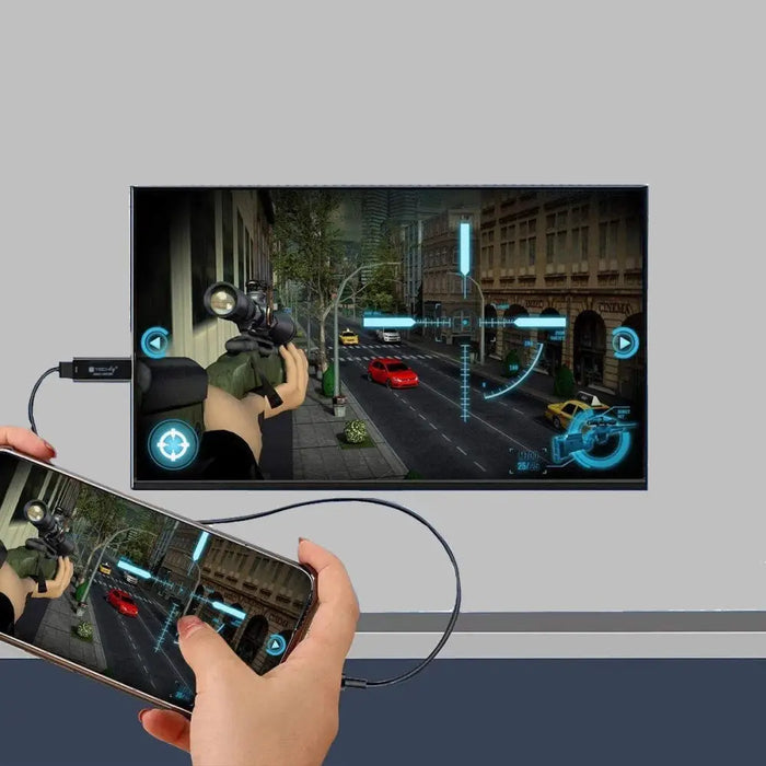 Techly I-USB-VIDEO-1080TY video signal converter 1920 x 1080 pixels - AdaptersKBA-ADA<<<Cables