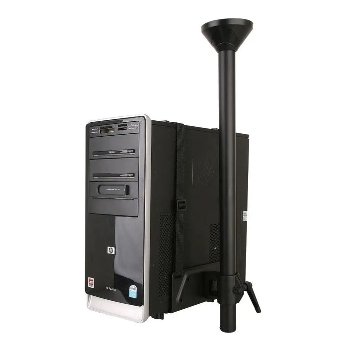 Techly ICA-CS 63 CPU holder Desk-mounted CPU holder Black - MountsKOM-UCH<<<ComputersKOM<<<ActionPL