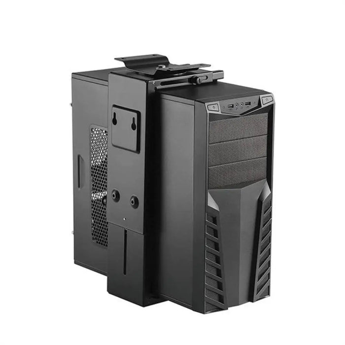 Techly ICA-CS 66 CPU holder Under desk CPU holder Black - MountsKOM-UCH<<<ComputersKOM<<<ActionPL