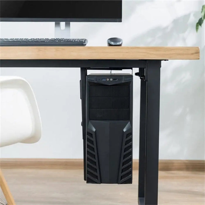 Techly ICA-CS 66 CPU holder Under desk CPU holder Black - MountsKOM-UCH<<<ComputersKOM<<<ActionPL