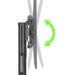 Techly Trolley Floor Support with Shelf LCD TV/LED 32-65’’ - Enclosures and stands for LED/LCD