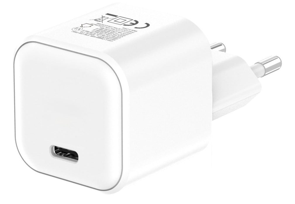 Techly IPW-USB-G65C mobile device charger Universal White AC Fast charging Indoor