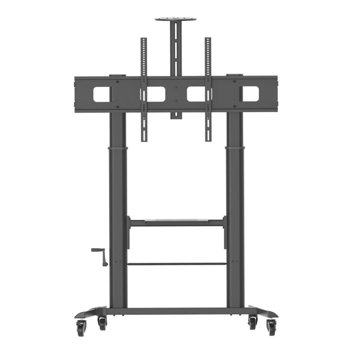 Techly ICA-TR230 multimedia cart/stand Black Flat panel