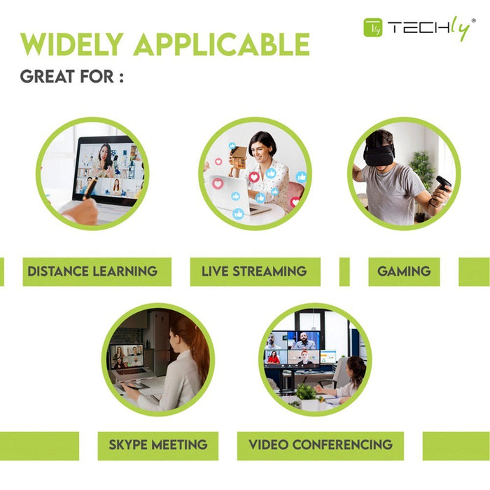 Techly ICC SH-22 microphone Black Conference microphone