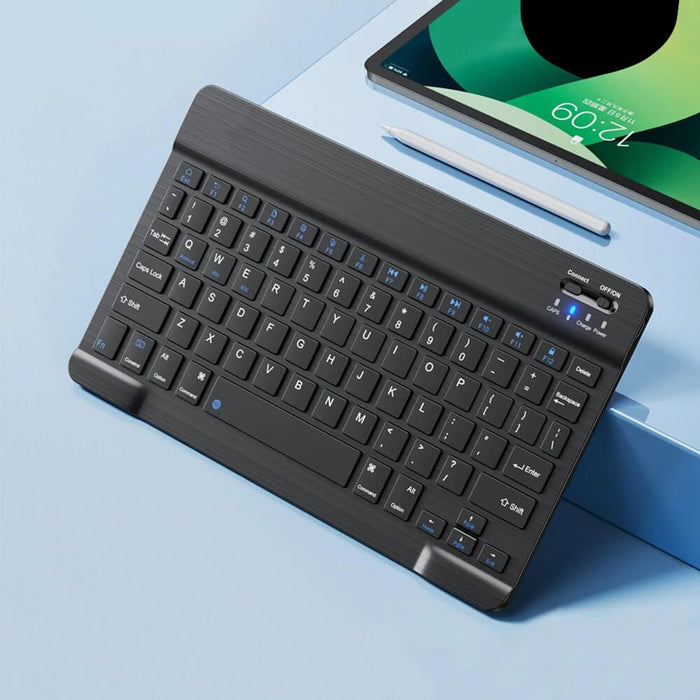Techsuit Wireless Backlit Keyboard, Black