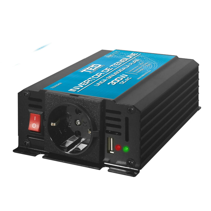 Inverter 12/220 V DC/AC 300/600W Modified Sine Wave TED007025 TED ELECTRIC